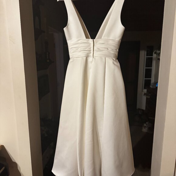 DB Studio White Wedding Dress - Picture 9 of 10